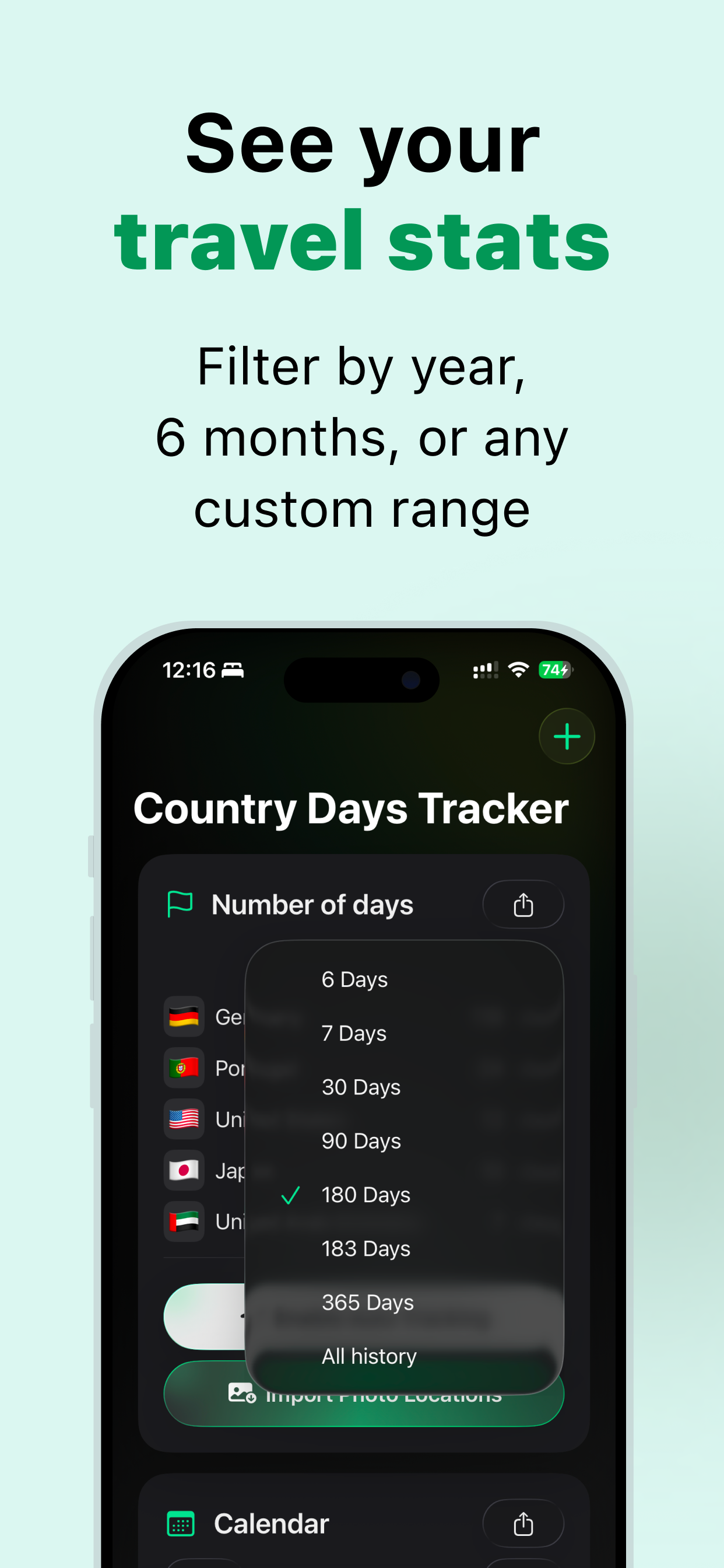 Country Tracker: TripTrack screenshot 1